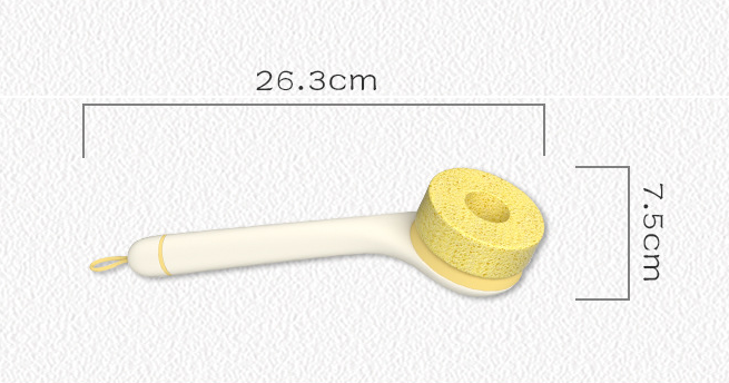 Wood Pulp Sponge Cleaning Brush Kitchen Gadgets