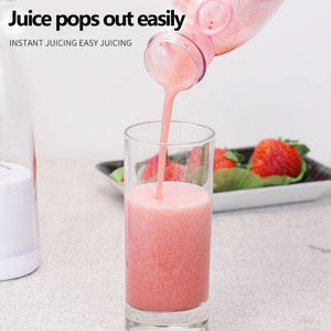 Fresh Juice in Just 30 Seconds – Anywhere, Anytime! USB Rechargeable – Blend On The Move.