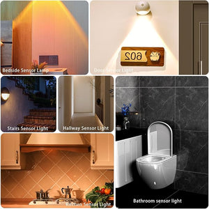 Rotating Body Sensing Sunset Light